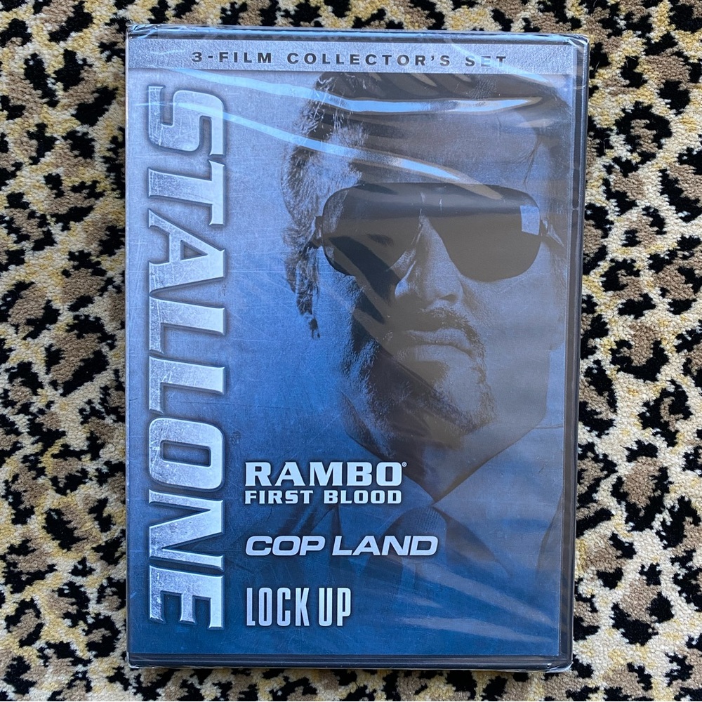 Rambo, Cop Land and Lock Up DVD (NIB)